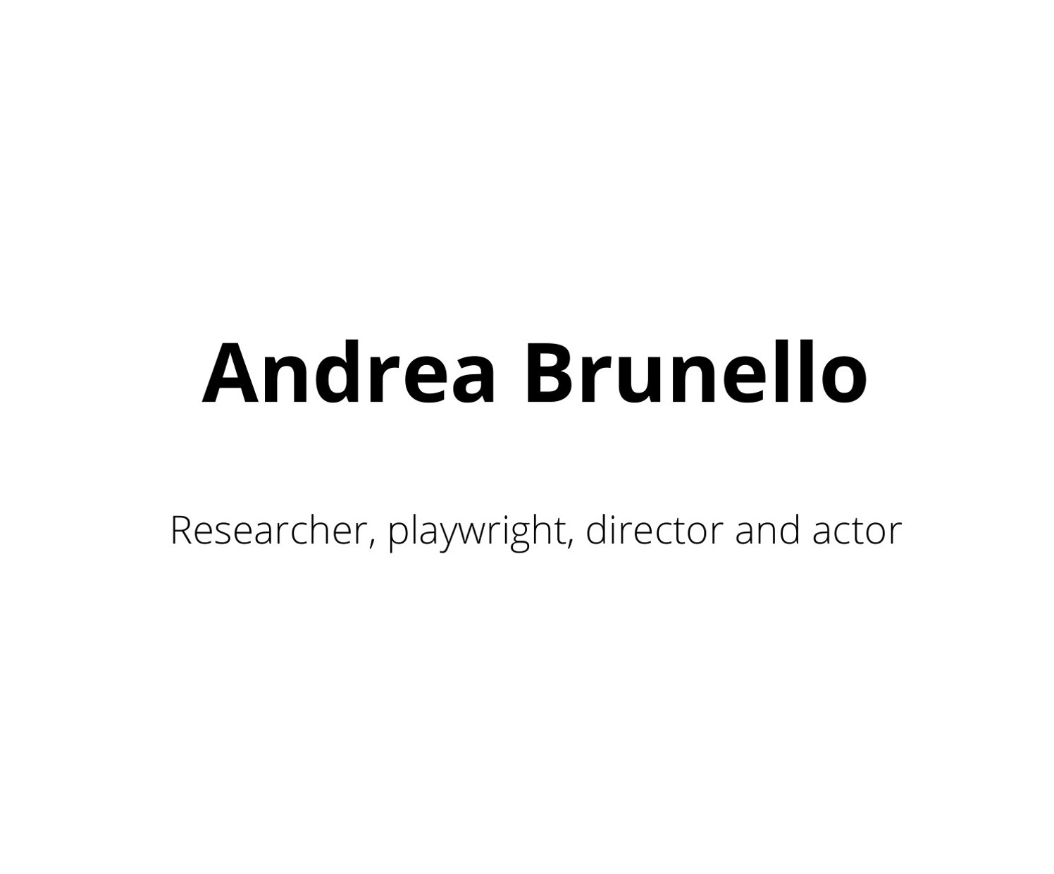 Andrea Brunello